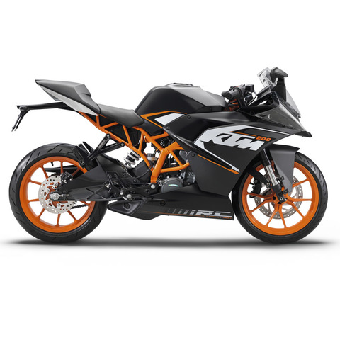 Спортивный мотоцикл KTM RC 200 2015