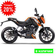 KTM 125 DUKE ORANGE ABS