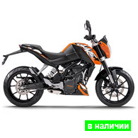 KTM 200 DUKE ORANGE